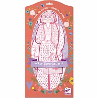 Les Demoiselles Fashion Colouring Paper Dolls (assorted)