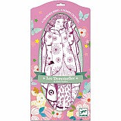 Les Demoiselles Fashion Colouring Paper Dolls (assorted)