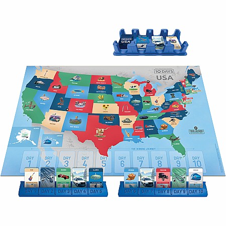 10 Days in the USA Board Game