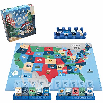 10 Days in the USA Board Game