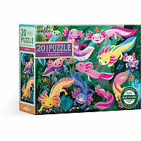 Axolotl 20 Piece Puzzle