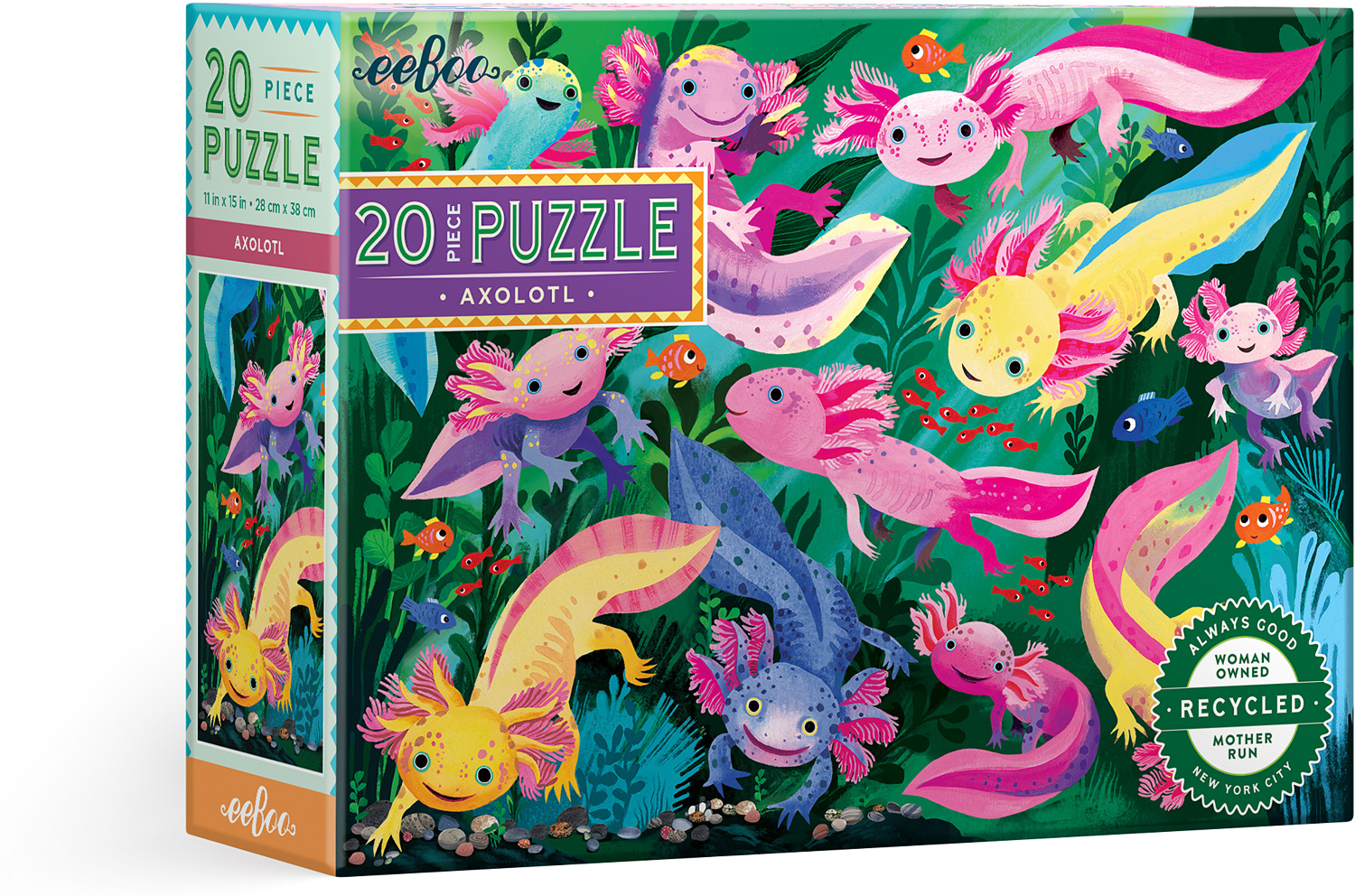 Axolotl 20 Piece Puzzle