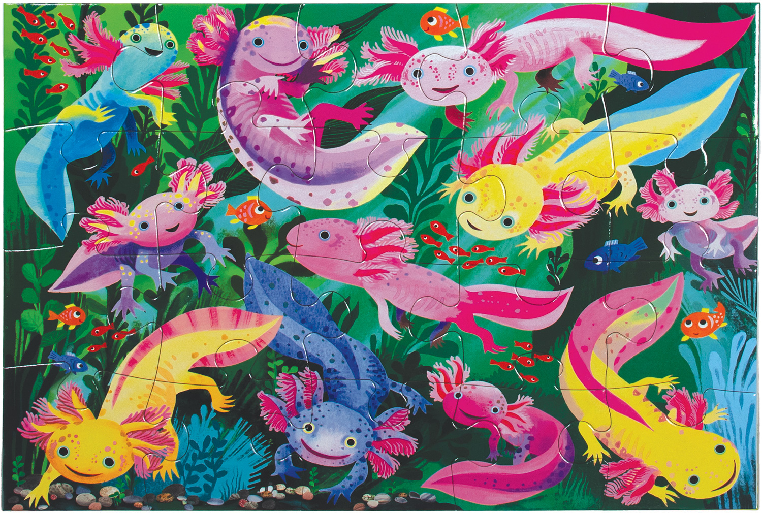 Axolotl 20 Piece Puzzle