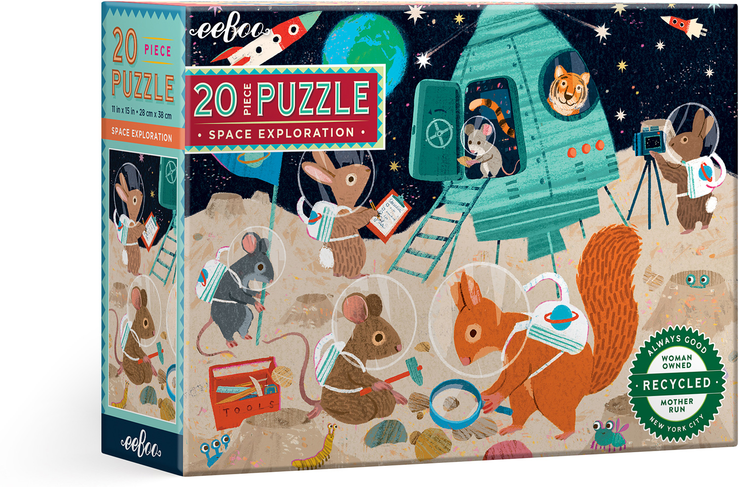 Space Exploration 20 Piece Puzzle