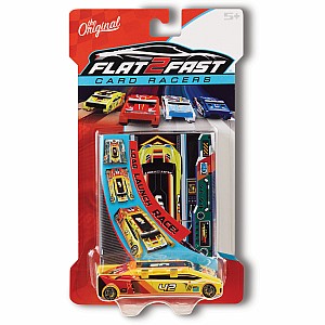 Flat 2 Fast Card Racers ( Red )