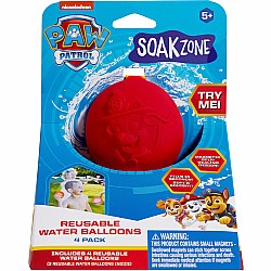 Soak Zone Bluey & Paw Patrol Reusable Water Balloons