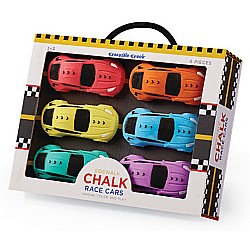 Sidewalk Chalk - Race Cars