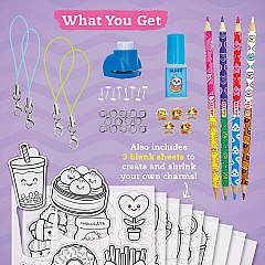 KLUTZ Color & Shrink Charms: Kawaii Style