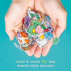 KLUTZ Color & Shrink Charms: Kawaii Style