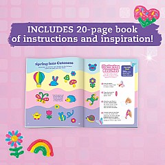 KLUTZ Paint & Peel Jelly Stickers: Glitter Goals!