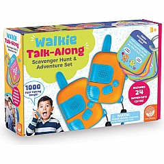Walkie Talk-Along Scavenger Hunt & Adventure Set