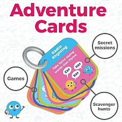 Walkie Talk-Along Scavenger Hunt & Adventure Set