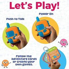 Walkie Talk-Along Scavenger Hunt & Adventure Set