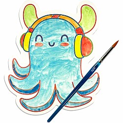 Playful Painters Easy Watercolor Painting - Ocean Fun