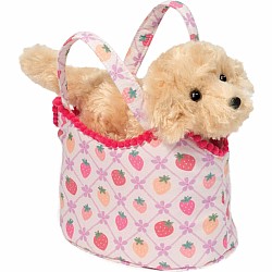 Berry Sweet Sassy Sak with Golden Retriever