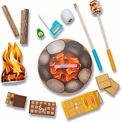 Let's Explore Campfire S'mores Play Set
