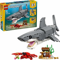 CREATOR 3 in 1 Fierce Shark with a Treasure Chest