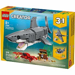 CREATOR 3 in 1 Fierce Shark with a Treasure Chest
