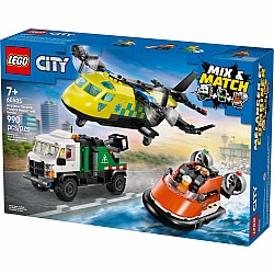 CITY Mix & Match Airplane, Service Truck and Hovercraft Remix