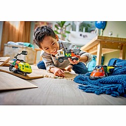 CITY Mix & Match Airplane, Service Truck and Hovercraft Remix