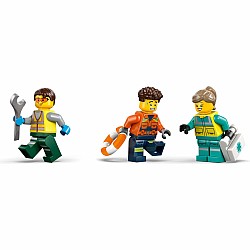 CITY Mix & Match Airplane, Service Truck and Hovercraft Remix