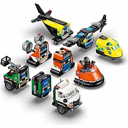 CITY Mix & Match Airplane, Service Truck and Hovercraft Remix