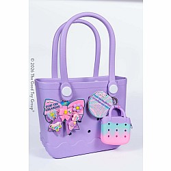 Beach Tote Bag with Charms - Bowtiful