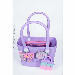 Beach Tote Bag with Charms - Bowtiful