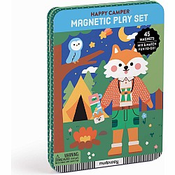 Mudpuppy Happy Camper Magnetic Play Set