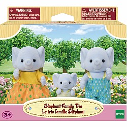 Calico Critters Elephant Family Trio