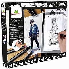 Sycomore Artissimo Create Your Manga Characters Rechargeable Light Pad