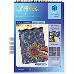Lifelines FlowArt Dot-By-Letter Metallic Ink - Into the Galaxy