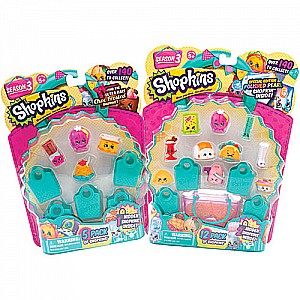 Season 3 get EXACT pack as pictured!! #4 Shopkins 12 Pack NEW & MINT!!