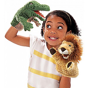 Folkmanis Little Lion Hand Puppet