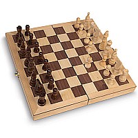 15" Wood Chess Set
