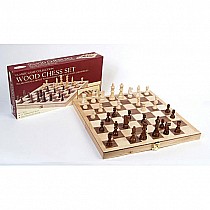 15" Wood Chess Set