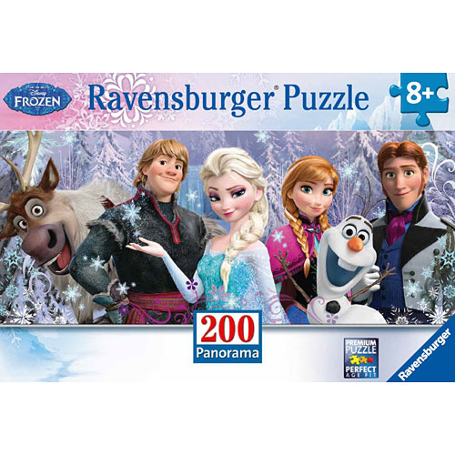 Traditie opbouwen vasthoudend Disney's Frozen Friends, 200pc Panoramic Puzzle - Imagine That Toys