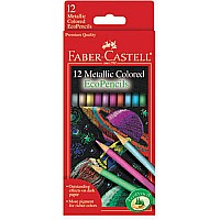 12 pc Metallic Colored EcoPencils