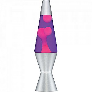 Lava Lamp 14.5"- Purple/Pink