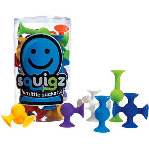 24 Pieces for sale online Fat Brain Toys Squigz Starter Set 