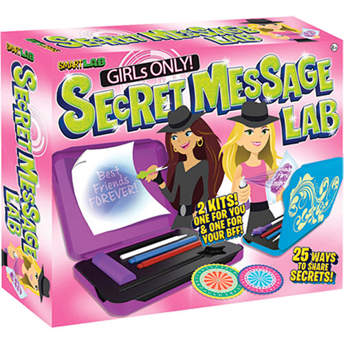 Girl's Only! Secret Message Lab