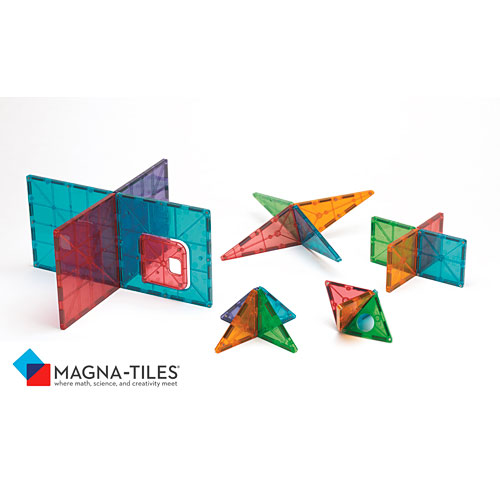 Magna-Tiles 02148 Solid Colors 48pc DX Set Toy for sale online 