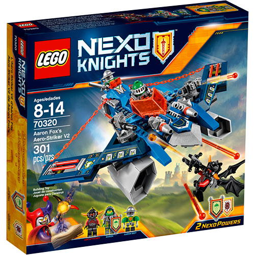 LEGO - Nexo Knights - Aaron Fox's Aero-Striker V2 - Givens Books