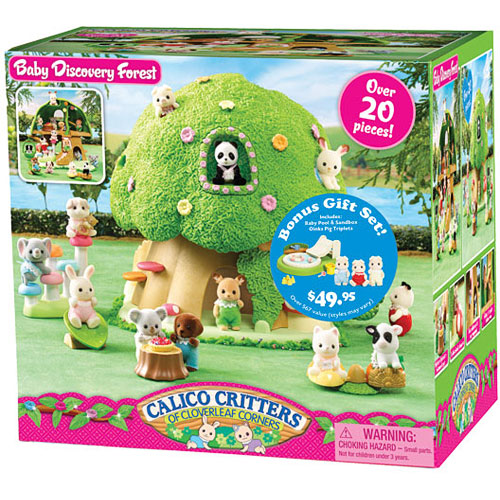 2017 version Calico Critters Forest Nursery Gift Set Playset Exclusive