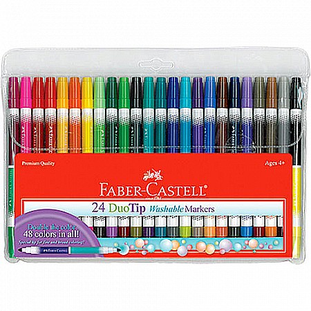 24 DuoTip Washable Markers