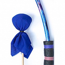 Two Bros Blue Tie Dye Bow & Arrow