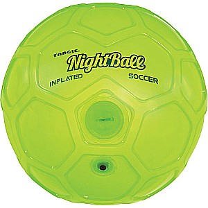 NightBall Inflatable Soccer Ball - Green