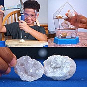 Wow in the World: Break-Open Crystal Geodes