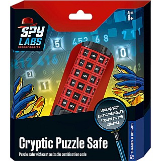 Spy Labs: Cryptic Puzzle Safe