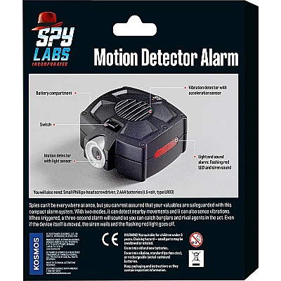 Spy Labs: Motion Detector Alarm